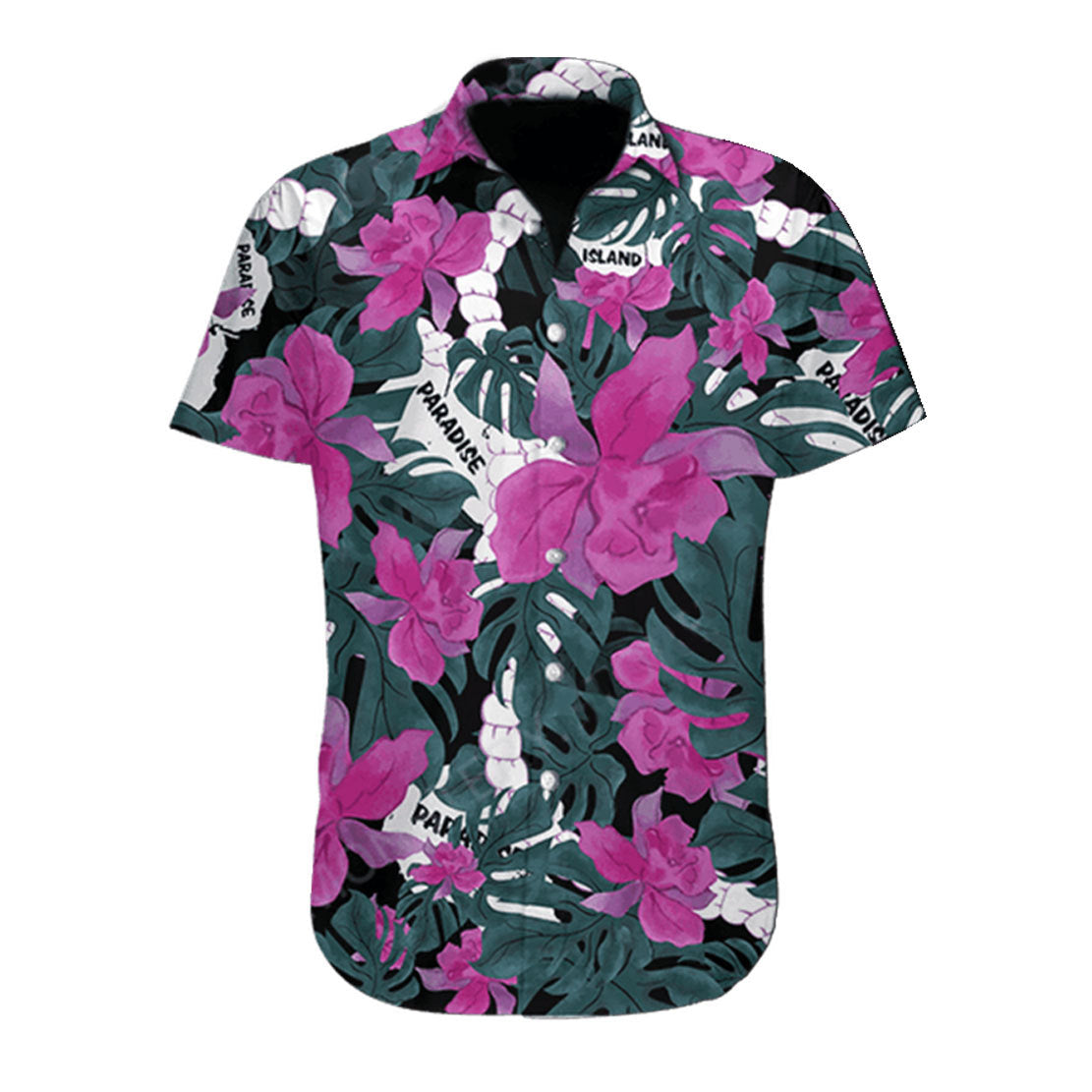 Jurassic Park Hawaii Shirt Jurassic Park Dennis Nedry Pardise Island Hawaiian Shirt Pink Green Unisex - Hawaiian Summer Shirt For Men