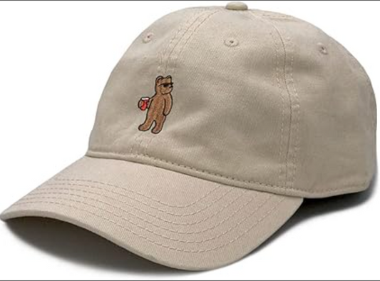 Mens Embroidered Adjustable Dad Hat